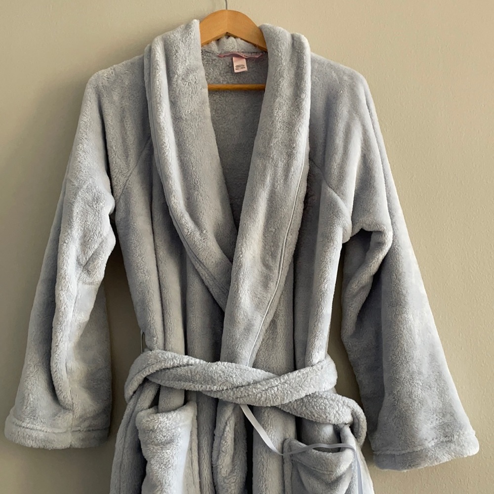 Victoria’s Secret Robe blue luxurious ML long
